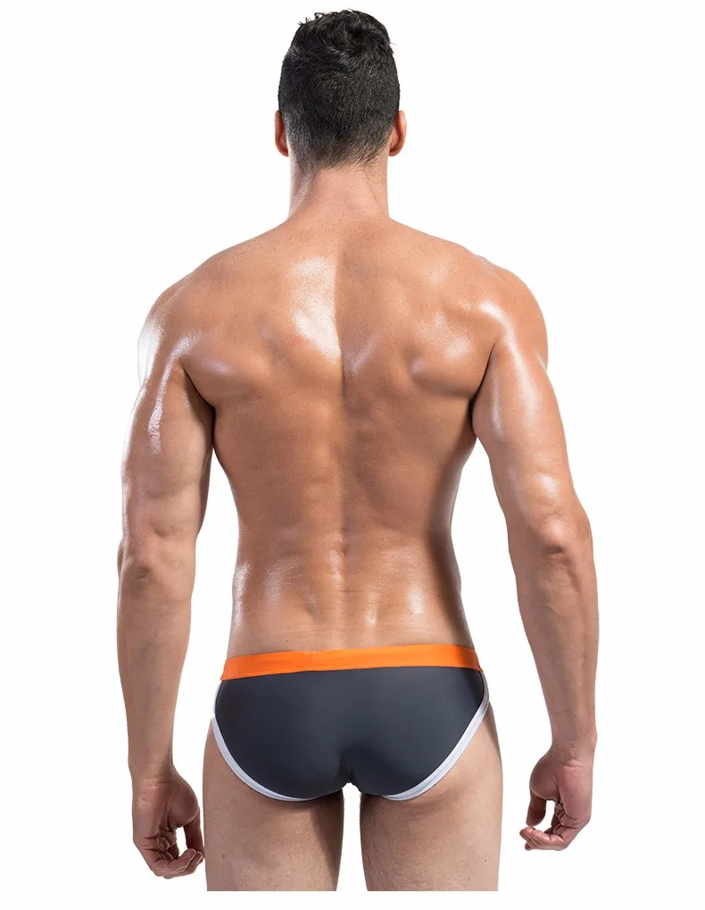 Men's Swim Briefs Man Sexy Low Waist Swimming Trunks Male Swimwear M L XL XXL Multicolor Swimsuits bathing suit board shorts A5 18