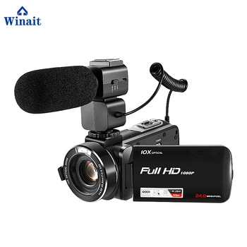 Winait Super high quality 3" TFT display digital video camera 24mp 120x zoom Full HD 1080p DV Camcoder DVR New Hot
Winait Super high quality 3" TFT display digital video camera 24mp 120x zoom Full HD 1080p DV Camcoder DVR New Hot