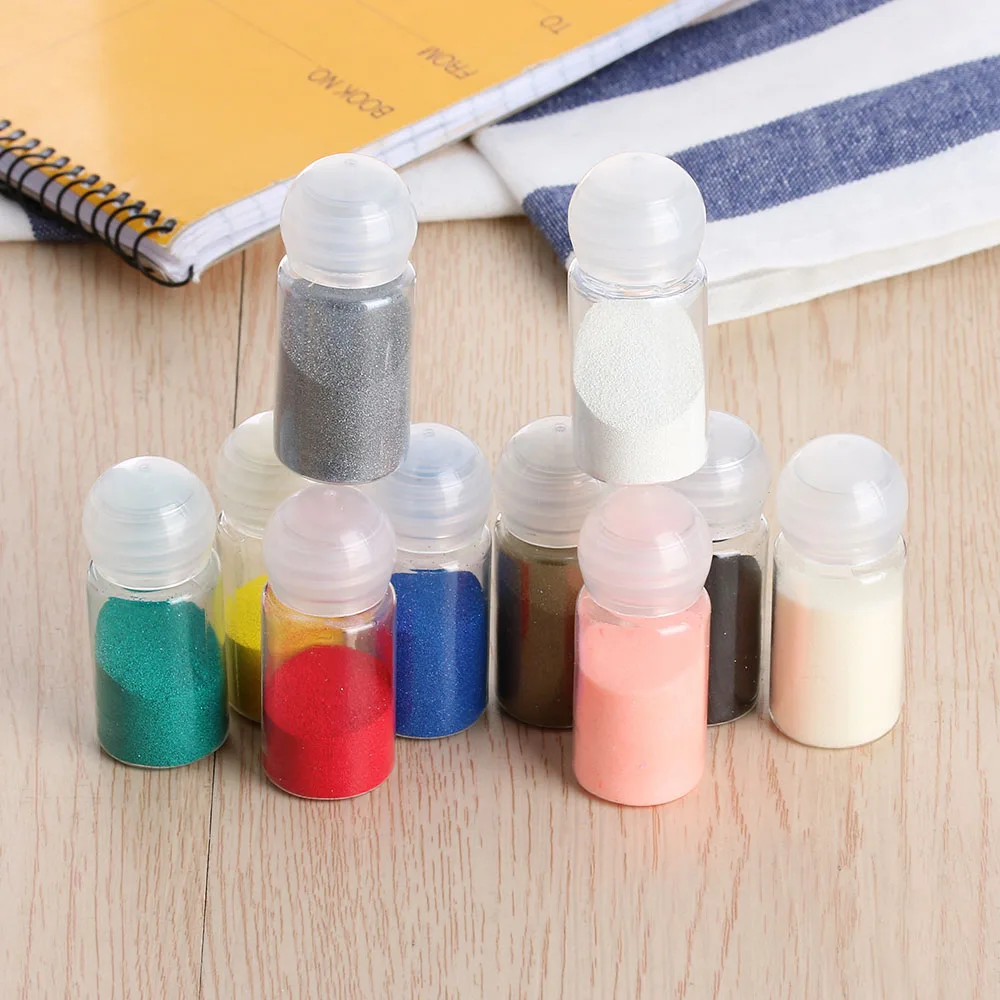 1Bottle New Hot 10ml Paper Craft Colorful Embossing Powder DIY Three-dimensional Convex Powder Scrapbook Embellishments
1Bottle New Hot 10ml Paper Craft Colorful Embossing Powder DIY Three-dimensional Convex Powder Scrapbook Embellishments
