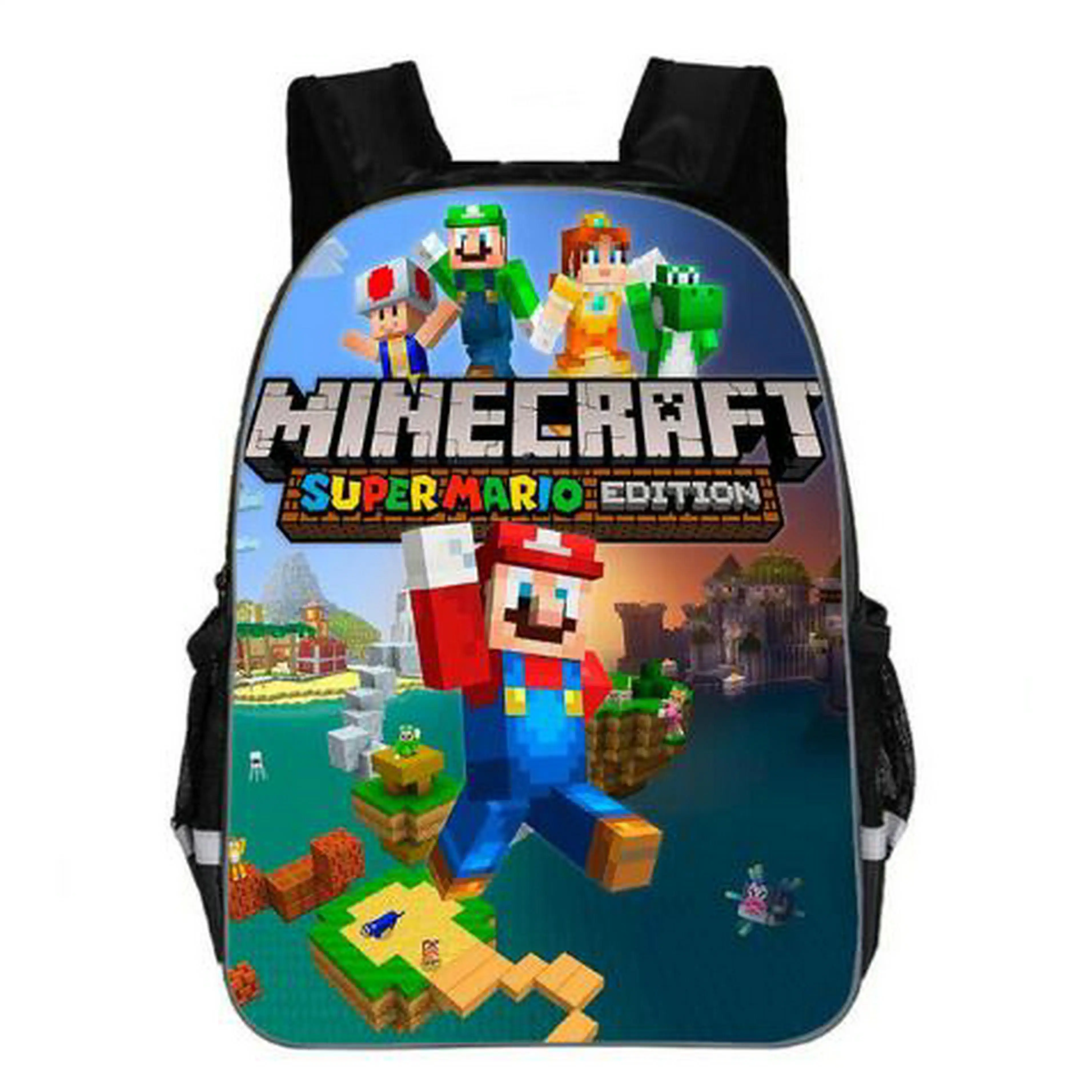 Minecraft Herobri Print Backpack School Boys Girls Children Book Bag Cartoon Baby Girl Backpack cartable enfant Kindergarten Bag
Minecraft Herobri Print Backpack School Boys Girls Children Book Bag Cartoon Baby Girl Backpack cartable enfant Kindergarten Bag