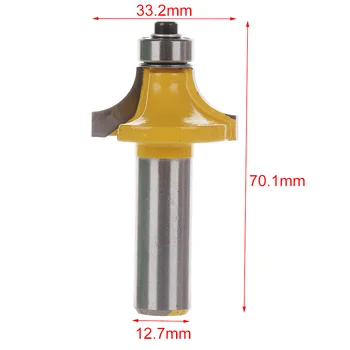 1/2*3/8 Inch Trimming Knife Milling Cutter Three-Teeth Tool Professional Woodworking Wood Carving Tool Alloy Milling Cutters
1/2*3/8 Inch Trimming Knife Milling Cutter Three-Teeth Tool Professional Woodworking Wood Carving Tool Alloy Milling Cutters