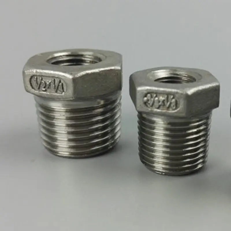 1/2" to 1/4" BSP Thread Bushing Fill 304 Stainless Steel Core Joint Pipe Fitting Hose Straight Connector
1/2" to 1/4" BSP Thread Bushing Fill 304 Stainless Steel Core Joint Pipe Fitting Hose Straight Connector