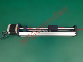 Free Shipping Effective Travel Length 100-400mm GPS T8*8 8MM T-screw Linear Motion Guide Stage Moulde+57 Nema 23 Step Motor CNC
Free Shipping Effective Travel Length 100-400mm GPS T8*8 8MM T-screw Linear Motion Guide Stage Moulde+57 Nema 23 Step Motor CNC