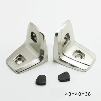 20PCS/Lot Metal L Shape Bathroom Shower Room Stall Partition door supporter public toilet accessories 90Degree Corner Brackets
20PCS/Lot Metal L Shape Bathroom Shower Room Stall Partition door supporter public toilet accessories 90Degree Corner Brackets