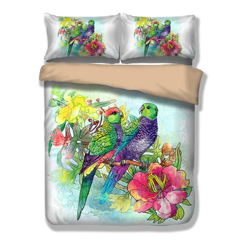 Bird Bedding Set Twin Full Queen King Single Double Queen King Size Nature Quilt Cover Duvet Cover Bed Cover Pillow Cases 3pcs
Bird Bedding Set Twin Full Queen King Single Double Queen King Size Nature Quilt Cover Duvet Cover Bed Cover Pillow Cases 3pcs