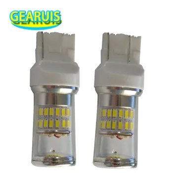 100pcs/lot High lumen T20 7440 7443 W21/5W W21W 0.38A 48 SMD 3014 Lens LED Turn Signal Brake light Car Styling White Red Amber
100pcs/lot High lumen T20 7440 7443 W21/5W W21W 0.38A 48 SMD 3014 Lens LED Turn Signal Brake light Car Styling White Red Amber