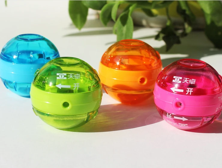 1 adet cift delikli kalemtiras kalin sekli ve ince sekil 2 0 cekirdek kursun kalemtiras 2 mm kuresel lead sharpener pencil sharpenerpen sharpener aliexpress