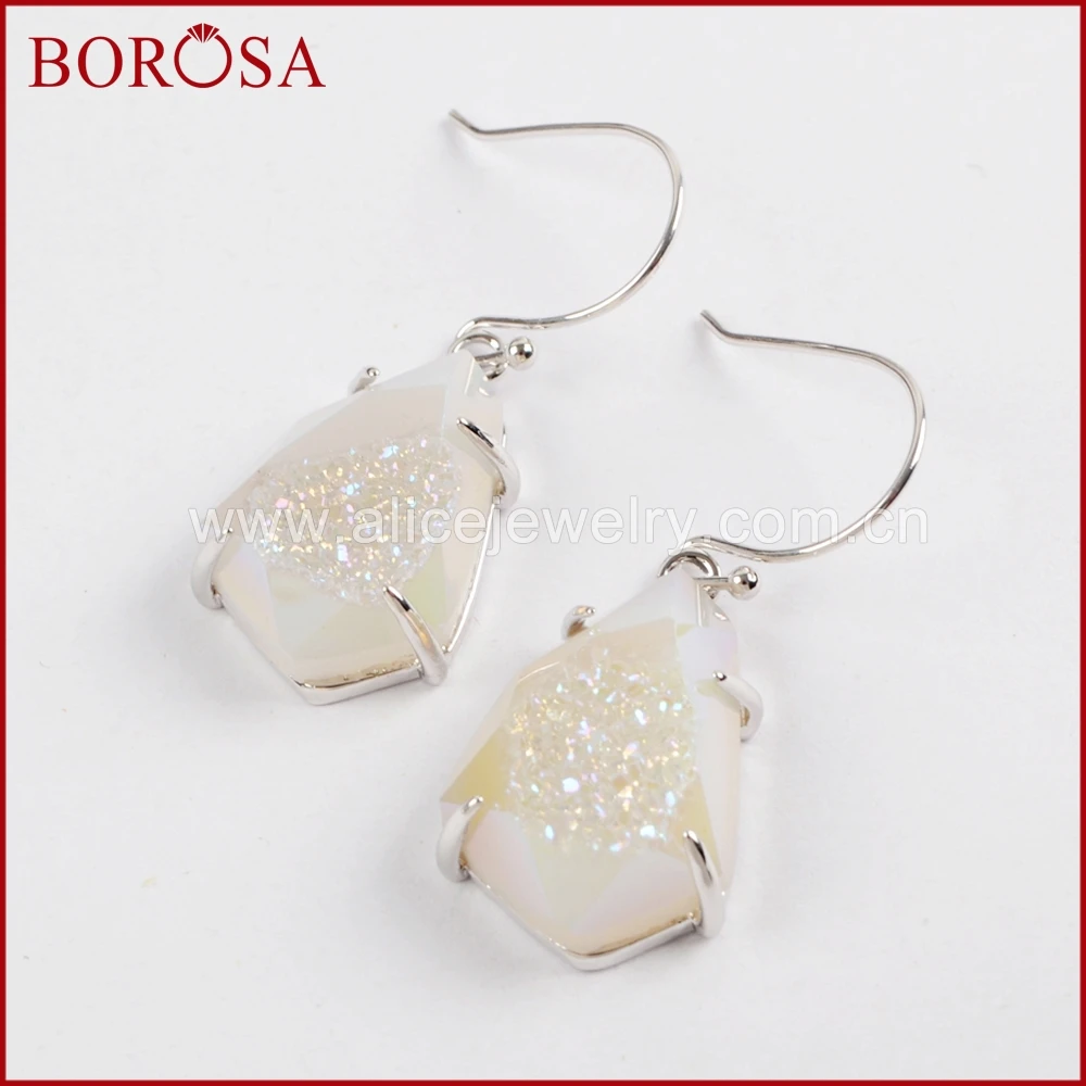 BOROSA 3 пары Модные посеребренные радужные титановые друзы граненые Висячие серьги Агат Drusy висячие серьги женские подарки ZG0349
BOROSA 3 пары Модные посеребренные радужные титановые друзы граненые Висячие серьги Агат Drusy висячие серьги женские подарки ZG0349