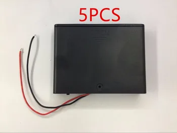 5PCS High Quality 6 AA Batteries Holder Storage Case Plastic 1.5V Battery Case ON/OFF Switch with Cap Wire 6 X 1.5V AA Battery
5PCS High Quality 6 AA Batteries Holder Storage Case Plastic 1.5V Battery Case ON/OFF Switch with Cap Wire 6 X 1.5V AA Battery