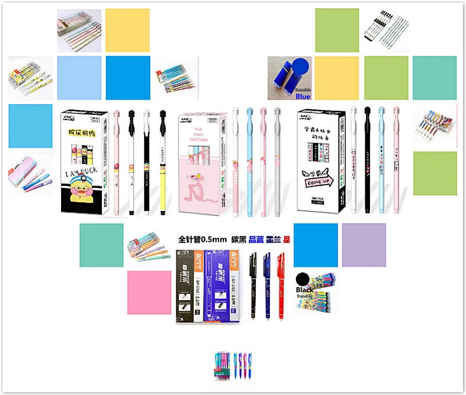 1pc It's All Erasable Gel Pen Refills Red Blue Ink Blue Black Writing Neutral Pen Creative Drawing Primary School Stationery
1pc It's All Erasable Gel Pen Refills Red Blue Ink Blue Black Writing Neutral Pen Creative Drawing Primary School Stationery