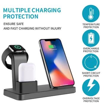 Qi Wireless Charger Pad Fast Charging for iPhone for Android phones Holder 3in1 USB Charging Cable 2W 5V2A /9V2A
Qi Wireless Charger Pad Fast Charging for iPhone for Android phones Holder 3in1 USB Charging Cable 2W 5V2A /9V2A