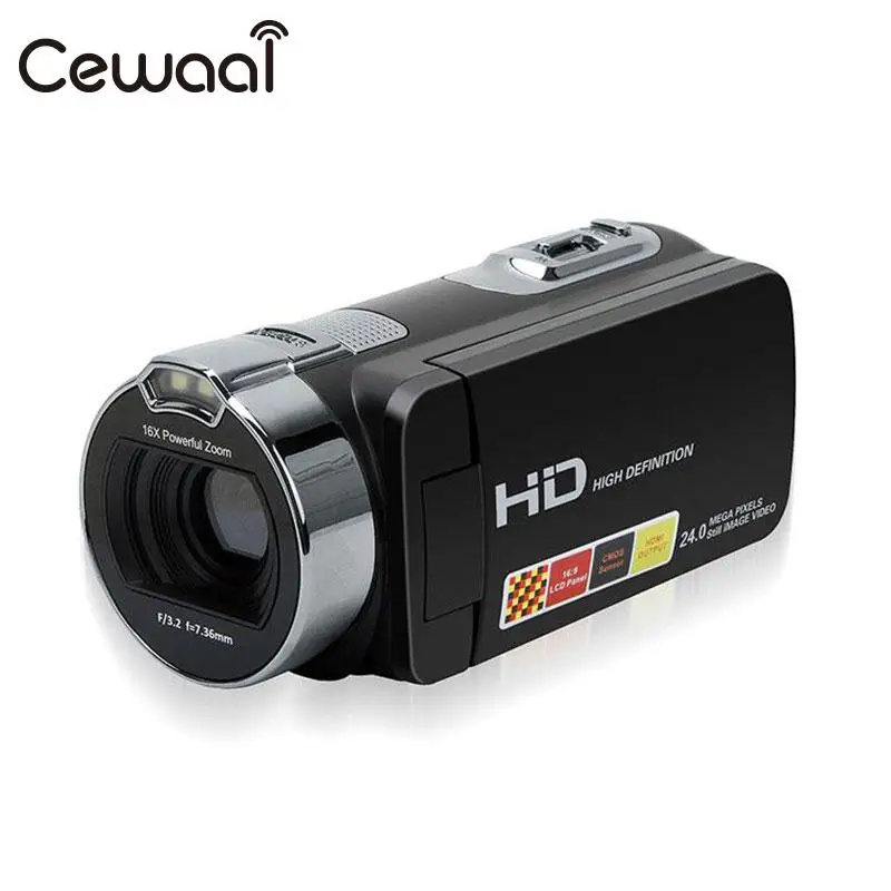 Cewaal HD Digital Camera Professional Digital Video Camera Camcorder Photo DSLR Camera DV 2.7" LCD Touch Screen
Cewaal HD Digital Camera Professional Digital Video Camera Camcorder Photo DSLR Camera DV 2.7" LCD Touch Screen