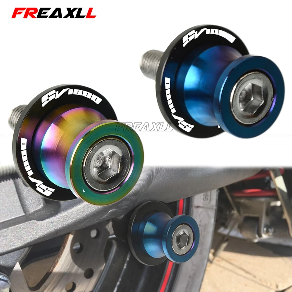 8MM Motorcycle Accessories Swingarm Slider Spools Stainless Steel Stand Screw Cover For SUZUKI SV1000/S All Year Colorful
8MM Motorcycle Accessories Swingarm Slider Spools Stainless Steel Stand Screw Cover For SUZUKI SV1000/S All Year Colorful