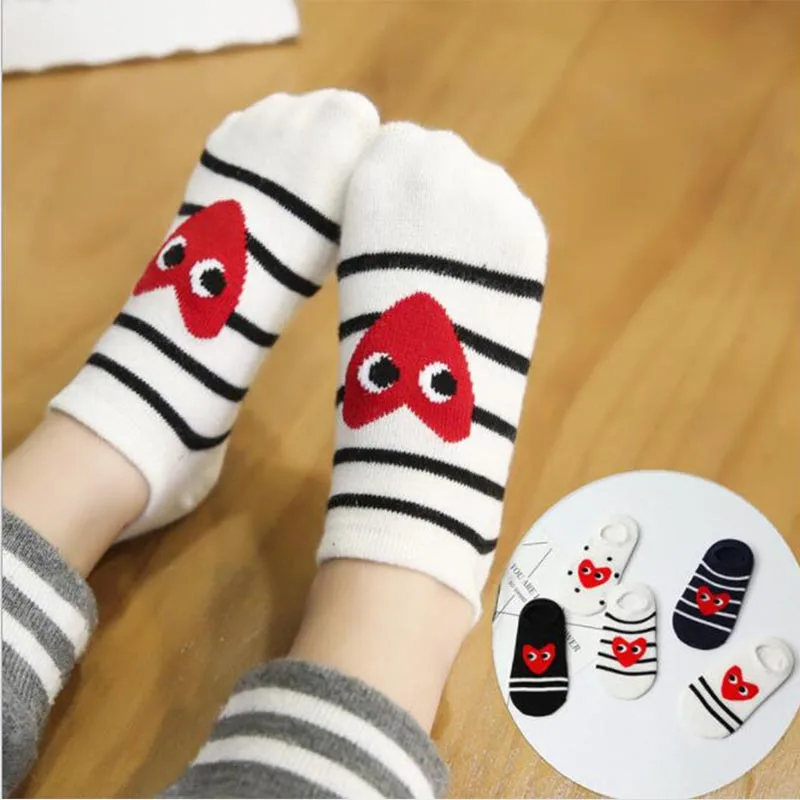 5Pair Baby Kids Cute Socks Boys Girls Cotton Striped Love Eyes Boat Socks Children 3-8T Kids Sock Comfortable Short Sock
5Pair Baby Kids Cute Socks Boys Girls Cotton Striped Love Eyes Boat Socks Children 3-8T Kids Sock Comfortable Short Sock