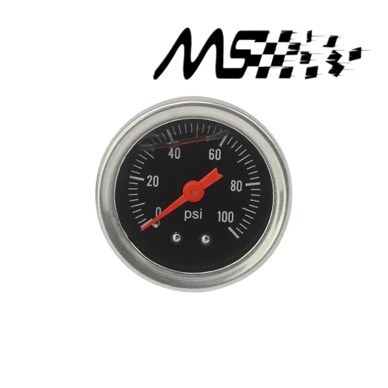 Fuel Pressure Regulator gauge 0-100 PSI / bar Liquid Fill chrome fuel/oil Gauge black
Fuel Pressure Regulator gauge 0-100 PSI / bar Liquid Fill chrome fuel/oil Gauge black