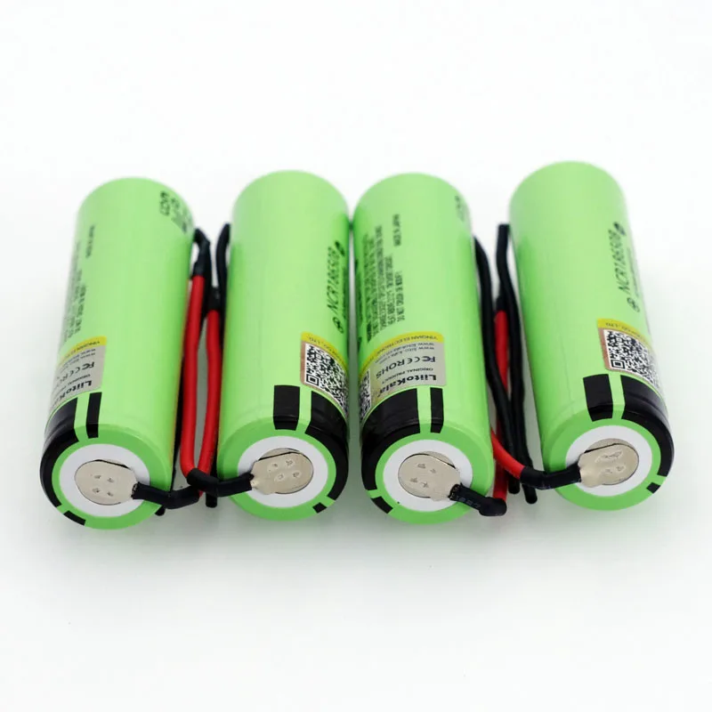 Original Liitokala 3.7V 18650 Battery NCR18650B 3400mAh 18650 rechargeable lithium battery for Flashlight + DIY Linie Drop ship
Original Liitokala 3.7V 18650 Battery NCR18650B 3400mAh 18650 rechargeable lithium battery for Flashlight + DIY Linie Drop ship