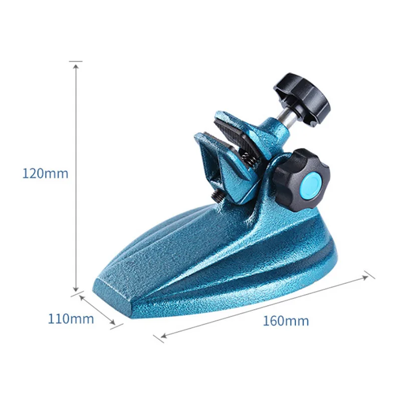 Фото Micrometer Caliper Base Stand Bench Vise Fixed Clamp Measuring Tools Iron Bases 90 Degree Flip | Инструменты