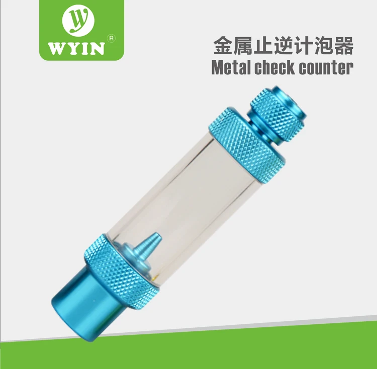 Wyin Check Valve-Regulator Diffuser Reactor Single-Head or Dual-Head Aquarium CO2 Bubble Counter Air Pump Accessories
Wyin Check Valve-Regulator Diffuser Reactor Single-Head or Dual-Head Aquarium CO2 Bubble Counter Air Pump Accessories