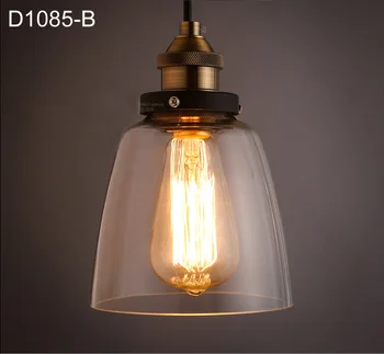 American Country Style Loft Lamp Contracted Glass Pendant Light Personality Bar Cafe Art Deco Lighting Vintage Edison Lamp
American Country Style Loft Lamp Contracted Glass Pendant Light Personality Bar Cafe Art Deco Lighting Vintage Edison Lamp
