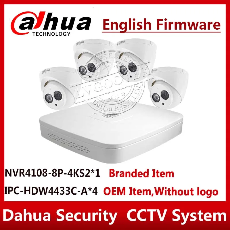 EXPRESS Shipping Dahua Security Camera System 4MP IP camera IPC-HDW4433C-A OEM& 8POE NVR4108-8P-4KS2 Surveillance P2P Systems
EXPRESS Shipping Dahua Security Camera System 4MP IP camera IPC-HDW4433C-A OEM& 8POE NVR4108-8P-4KS2 Surveillance P2P Systems