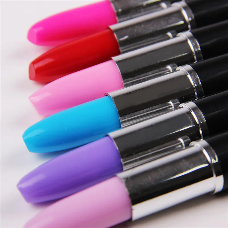 D503 Japan and South Korea Cute Kawaii Simulation creative stationery lipstick ball pen for Writing Stationery Office Supp
D503 Japan and South Korea Cute Kawaii Simulation creative stationery lipstick ball pen for Writing Stationery Office Supp