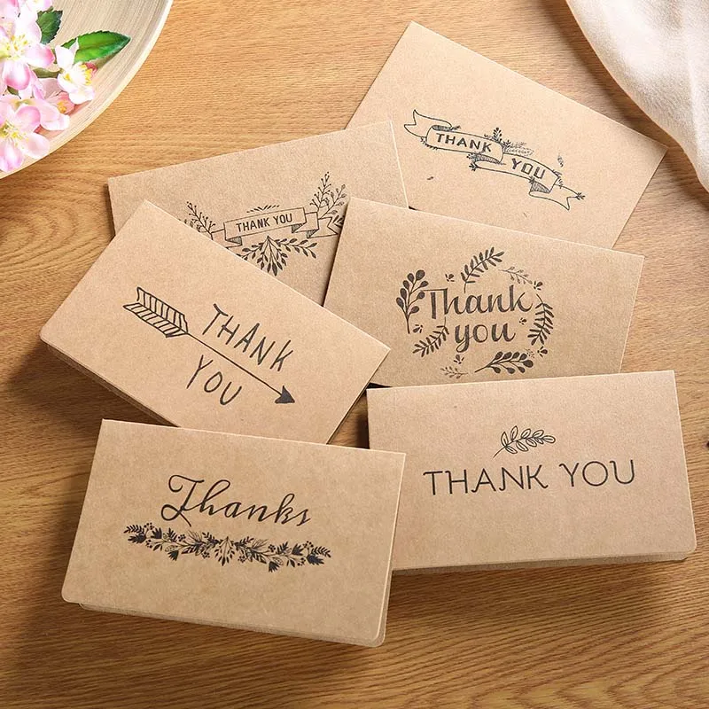 6 Sets/lot,Kraft Paper Retro Folding Thank You Cards With Envelopes,Greeting Card For Mothers Day,Happy Birthday,Business
6 Sets/lot,Kraft Paper Retro Folding Thank You Cards With Envelopes,Greeting Card For Mothers Day,Happy Birthday,Business