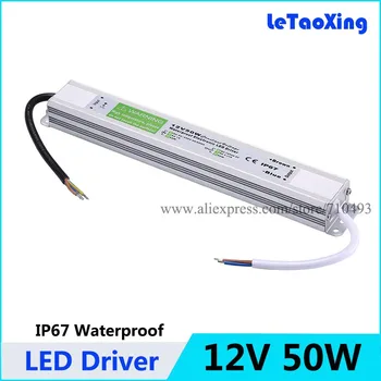 50pcs AC DC 12V 50W LED Driver Transformers Waterproof Transformer 12V 4.17A Power Supply Adapter IP67 LED Strip Free Shipping
50pcs AC DC 12V 50W LED Driver Transformers Waterproof Transformer 12V 4.17A Power Supply Adapter IP67 LED Strip Free Shipping