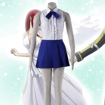 Hot Sale Anime Fairy Tail Costume Fairy Tail Erza Scarlet dress girl School uniform Cosplay Summer women's fashion cartoon dress
Hot Sale Anime Fairy Tail Costume Fairy Tail Erza Scarlet dress girl School uniform Cosplay Summer women's fashion cartoon dress