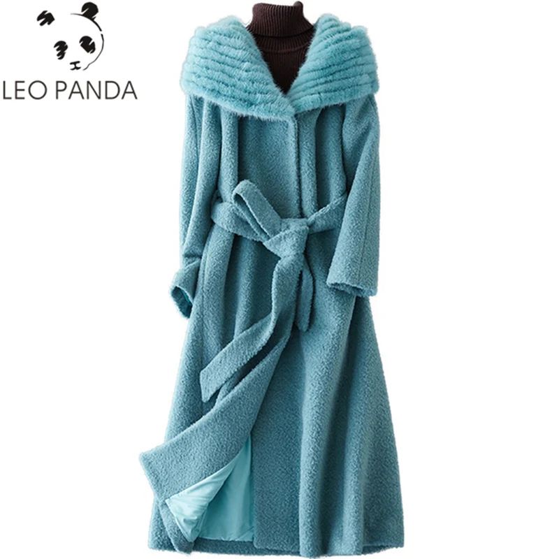 Real Wool Coat Alpaca Wool Jacket Autumn Winter Coat Women Clothes 2018 Korean Vintage Mink Fur Hooded Abrigo Mujer
Real Wool Coat Alpaca Wool Jacket Autumn Winter Coat Women Clothes 2018 Korean Vintage Mink Fur Hooded Abrigo Mujer