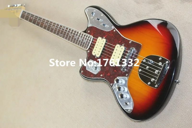 Factory custom tobacco sunburst left handed electric guitar with red pearl pickguard 2 humbucking pickups,can be customized
Factory custom tobacco sunburst left handed electric guitar with red pearl pickguard 2 humbucking pickups,can be customized
