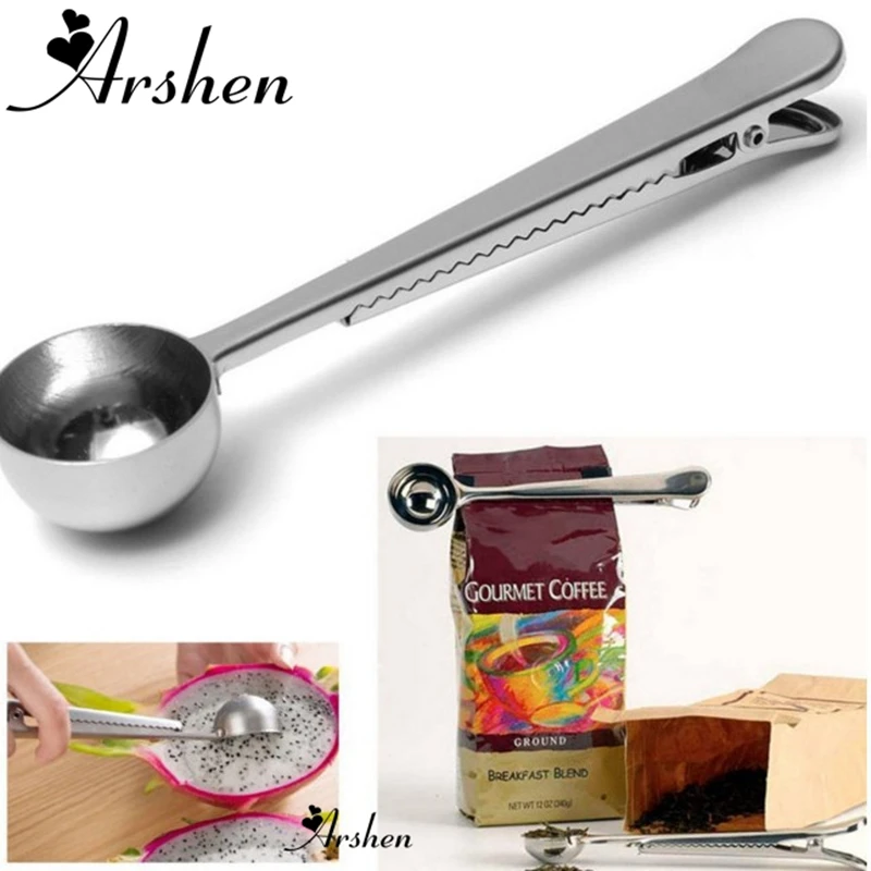 Arshen Clip and Spoon In One Stainless Steel Tea Scoops Teaware Kung Fu Tea Coffee Powder Scoop Flower Tea Spoons Kitchen Tools
Arshen Clip and Spoon In One Stainless Steel Tea Scoops Teaware Kung Fu Tea Coffee Powder Scoop Flower Tea Spoons Kitchen Tools
