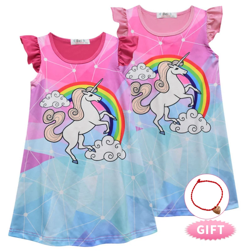 2019 Baby Kids Dresses Girls Dress Sleeveless Cute Clothing Children Princess Party Dress Unicorn Clothes Lol Doll Clothes 2-8t
2019 Baby Kids Dresses Girls Dress Sleeveless Cute Clothing Children Princess Party Dress Unicorn Clothes Lol Doll Clothes 2-8t