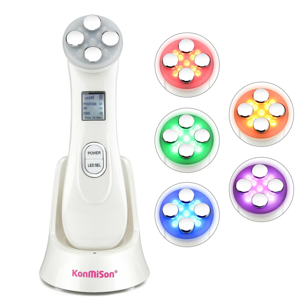 Facial Mesotherapy Electroporation RF Radio Frequency LED Photon Device Face Lifting Tighten Wrinkle Removal Skin Care Massager
Facial Mesotherapy Electroporation RF Radio Frequency LED Photon Device Face Lifting Tighten Wrinkle Removal Skin Care Massager