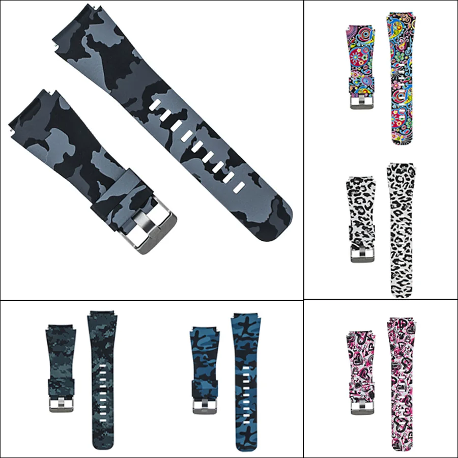 Pattern Silicone Watch Band Strap For HUAWEI WATCH GT GT2 Sport Replacement Bracelet 22mm Watchbands For Huami Amazfit GTR 47mm
Pattern Silicone Watch Band Strap For HUAWEI WATCH GT GT2 Sport Replacement Bracelet 22mm Watchbands For Huami Amazfit GTR 47mm