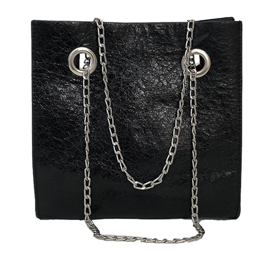 Ladies Patent Leather Glossy Chain Shoulder Bag Oblique Bag Handbag PU Leather Handbags Big Women Bag
Ladies Patent Leather Glossy Chain Shoulder Bag Oblique Bag Handbag PU Leather Handbags Big Women Bag