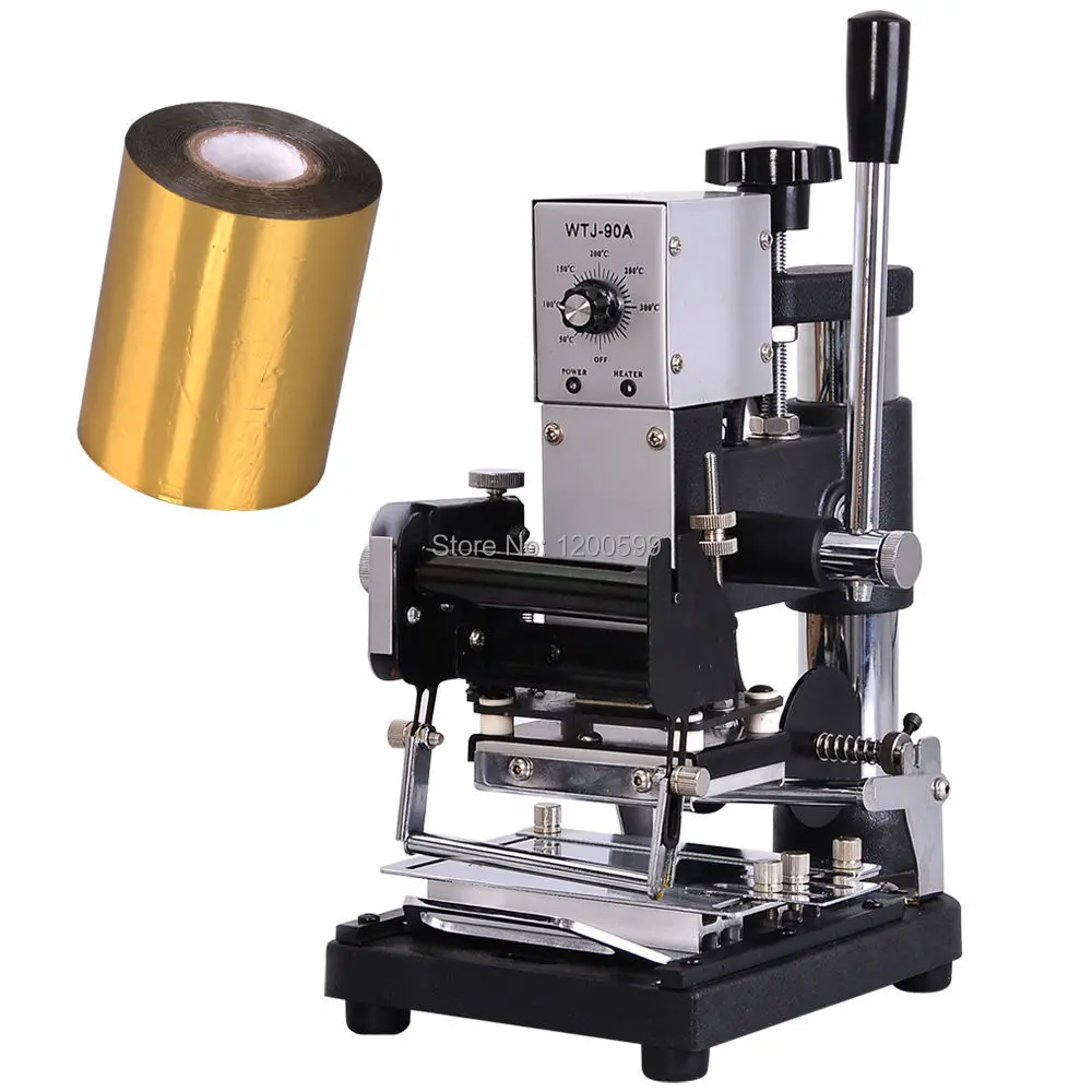 Hot Foil Stamping Machine Manual Bronzing Machine for PVC Card Leather Embossing Stamping Machine
Hot Foil Stamping Machine Manual Bronzing Machine for PVC Card Leather Embossing Stamping Machine