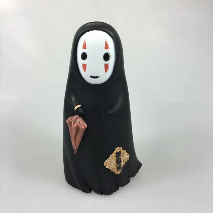 1pcs/set 18cm Japanese Miyazaki Hayao Cartoon Spirited Away No Face Man Resin Craft Action Figures for Kids Toys piggy bank
1pcs/set 18cm Japanese Miyazaki Hayao Cartoon Spirited Away No Face Man Resin Craft Action Figures for Kids Toys piggy bank