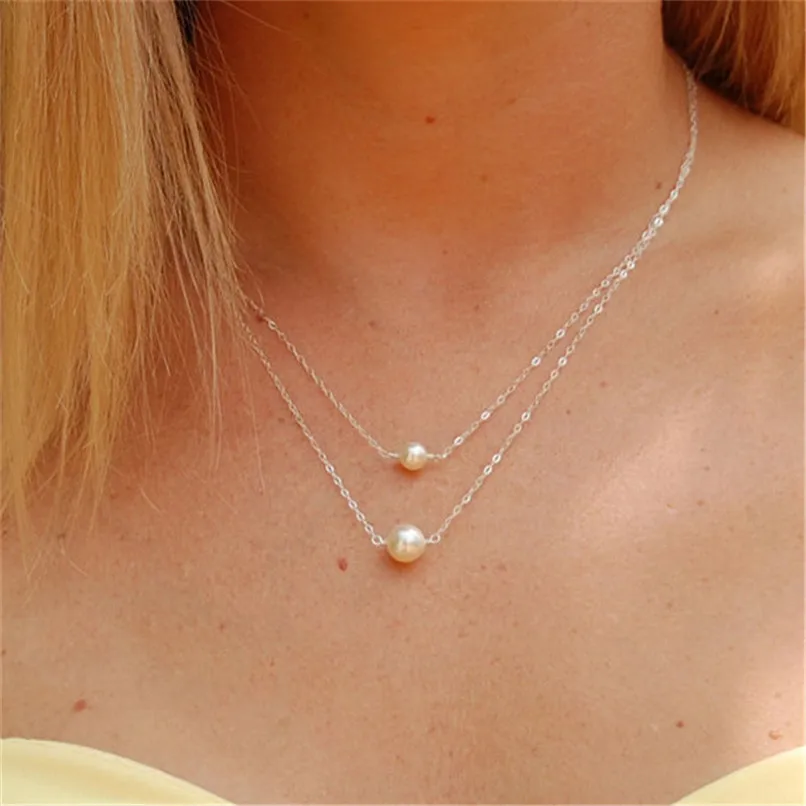 Lusion Star Jewelry Multi-layer Simulated Pearl Choker Necklace For Woman Bijoux Ethnic Fashion necklaces & pendants Hot New
Lusion Star Jewelry Multi-layer Simulated Pearl Choker Necklace For Woman Bijoux Ethnic Fashion necklaces & pendants Hot New