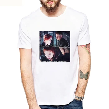 Avengers League Black Widow and Hawkeye Classic Movie Print 100% Cotton Softer Tshirt Men The Gift for Marvel Fans T-shirt
Avengers League Black Widow and Hawkeye Classic Movie Print 100% Cotton Softer Tshirt Men The Gift for Marvel Fans T-shirt