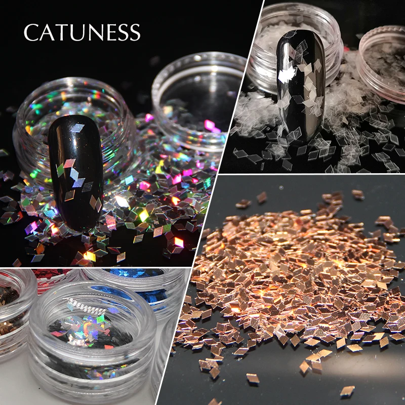 CATUNESS 1gChristmas 3D Glitter Sequins Nail Glitter DIY Decoration Nail Flakes Sparkly Permanent Mermaid Mirror Color Nail Art
CATUNESS 1gChristmas 3D Glitter Sequins Nail Glitter DIY Decoration Nail Flakes Sparkly Permanent Mermaid Mirror Color Nail Art
