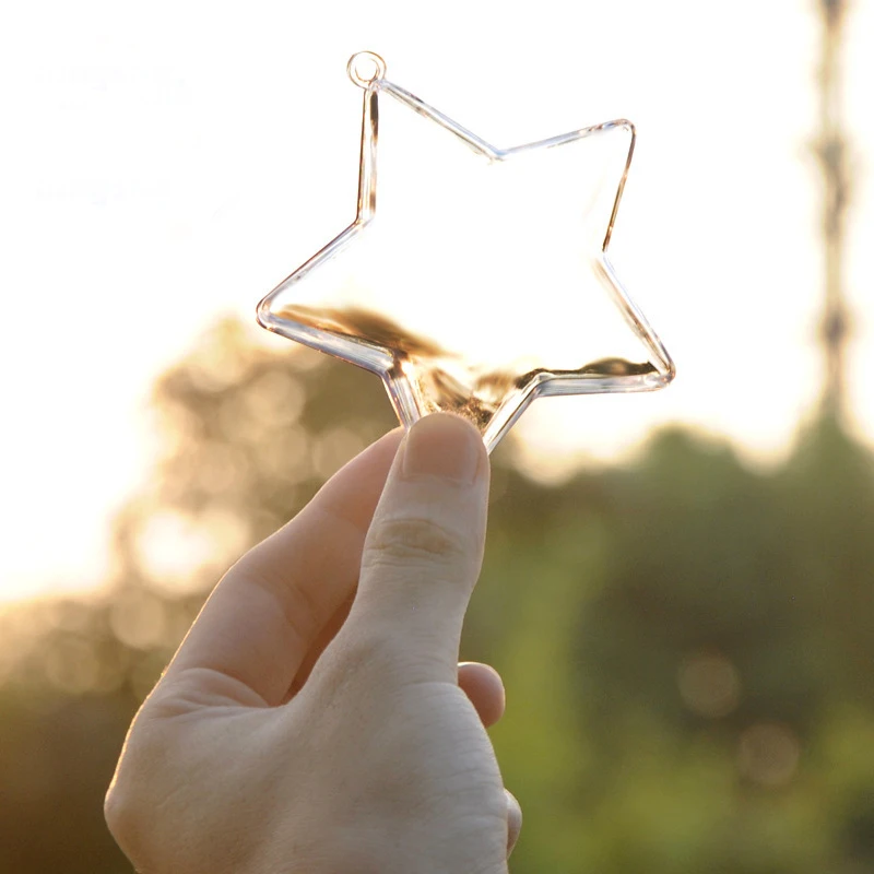 50pcs PS High Transparency Plastic Pentagon Hanging Creative Chimeric Pentagon Party Decoration,Food-grade Plastic Candy Box
50pcs PS High Transparency Plastic Pentagon Hanging Creative Chimeric Pentagon Party Decoration,Food-grade Plastic Candy Box