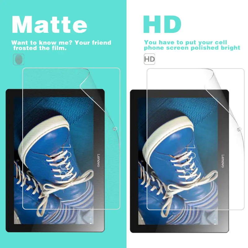 LCD HD Clear Glossy Film For Lenovo TAB2 A10-30 10.1 in Matte Film of Anti-Glare Anti-Fingerprint With Cleaning Tools
LCD HD Clear Glossy Film For Lenovo TAB2 A10-30 10.1 in Matte Film of Anti-Glare Anti-Fingerprint With Cleaning Tools