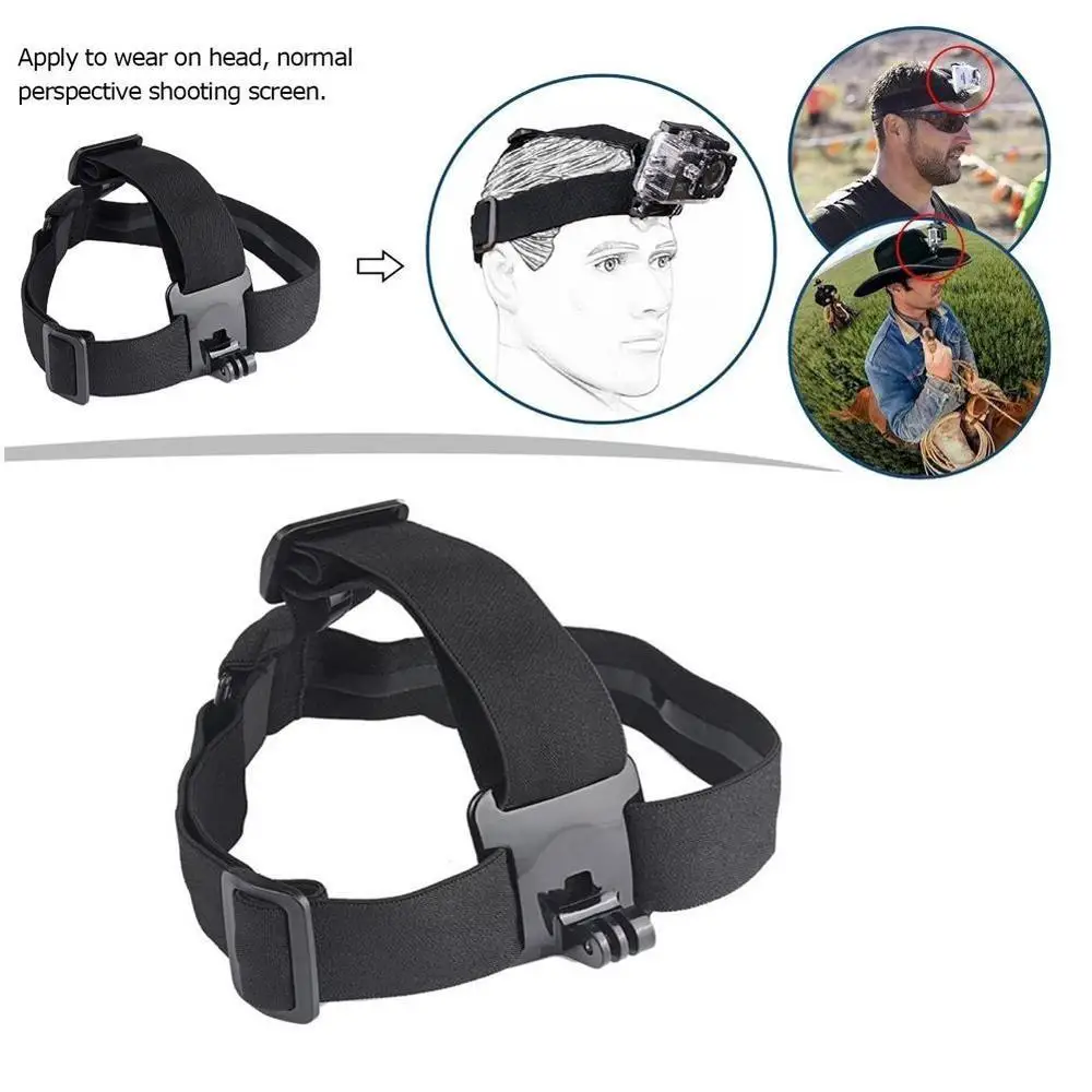 For Go Pro Mount Belt Adjustable Head Strap Band Session for Gopro Hero 6/5/4/3 SJCAM Xiaomi Yi 4k Action Camera Accessories
For Go Pro Mount Belt Adjustable Head Strap Band Session for Gopro Hero 6/5/4/3 SJCAM Xiaomi Yi 4k Action Camera Accessories