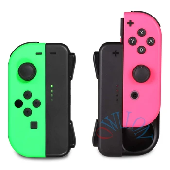 Mini Charging Dock Charger for Nintend Switch Joy-Con with Low Battery Reminder and LED Charger Indicator - Black, 2 Packs
Mini Charging Dock Charger for Nintend Switch Joy-Con with Low Battery Reminder and LED Charger Indicator - Black, 2 Packs