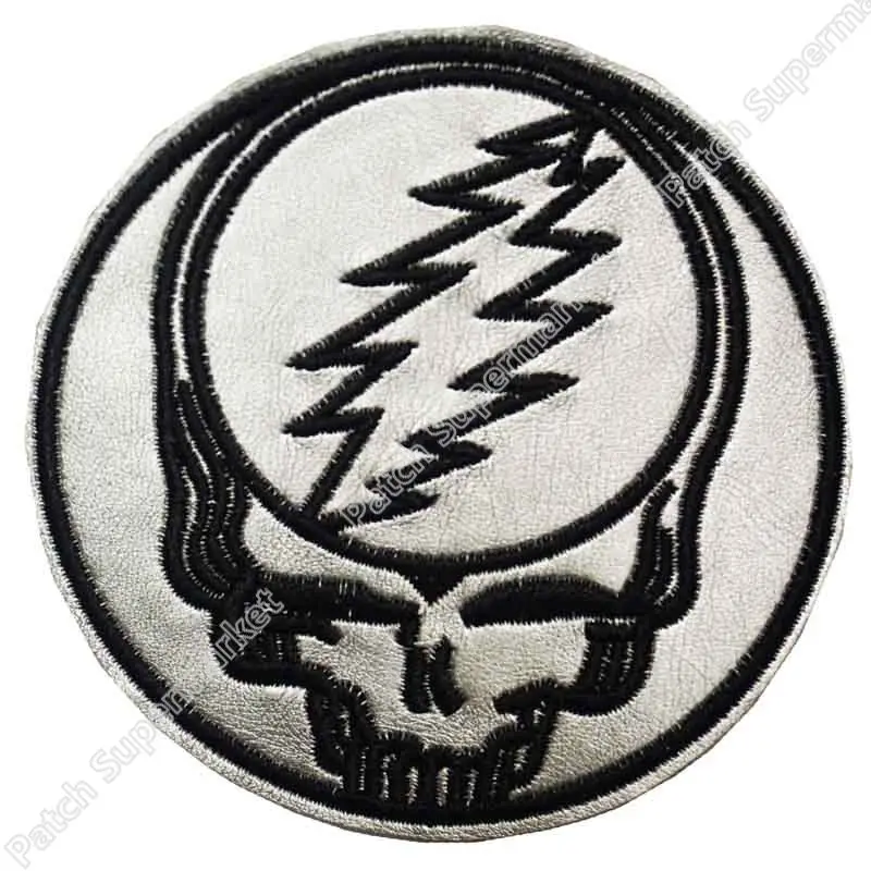 3" Grateful Dead Metallic Steal Your Face Music Band Heavy Metal Iron On Patch Rock Punk TRANSFER APPLIQUE
3" Grateful Dead Metallic Steal Your Face Music Band Heavy Metal Iron On Patch Rock Punk TRANSFER APPLIQUE