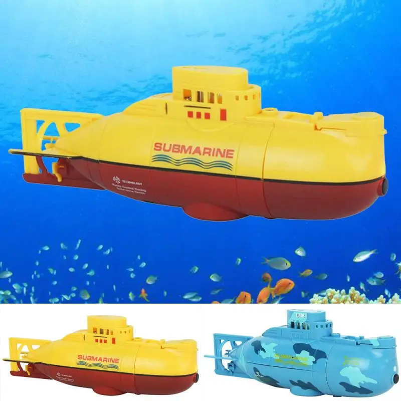 

2018 CHINDREN KIDS TOY RC Boats 3311 Sea Wing Star 27MHz Radio Control Submarine Tourism Boat Toy Boys Gifts Yellow