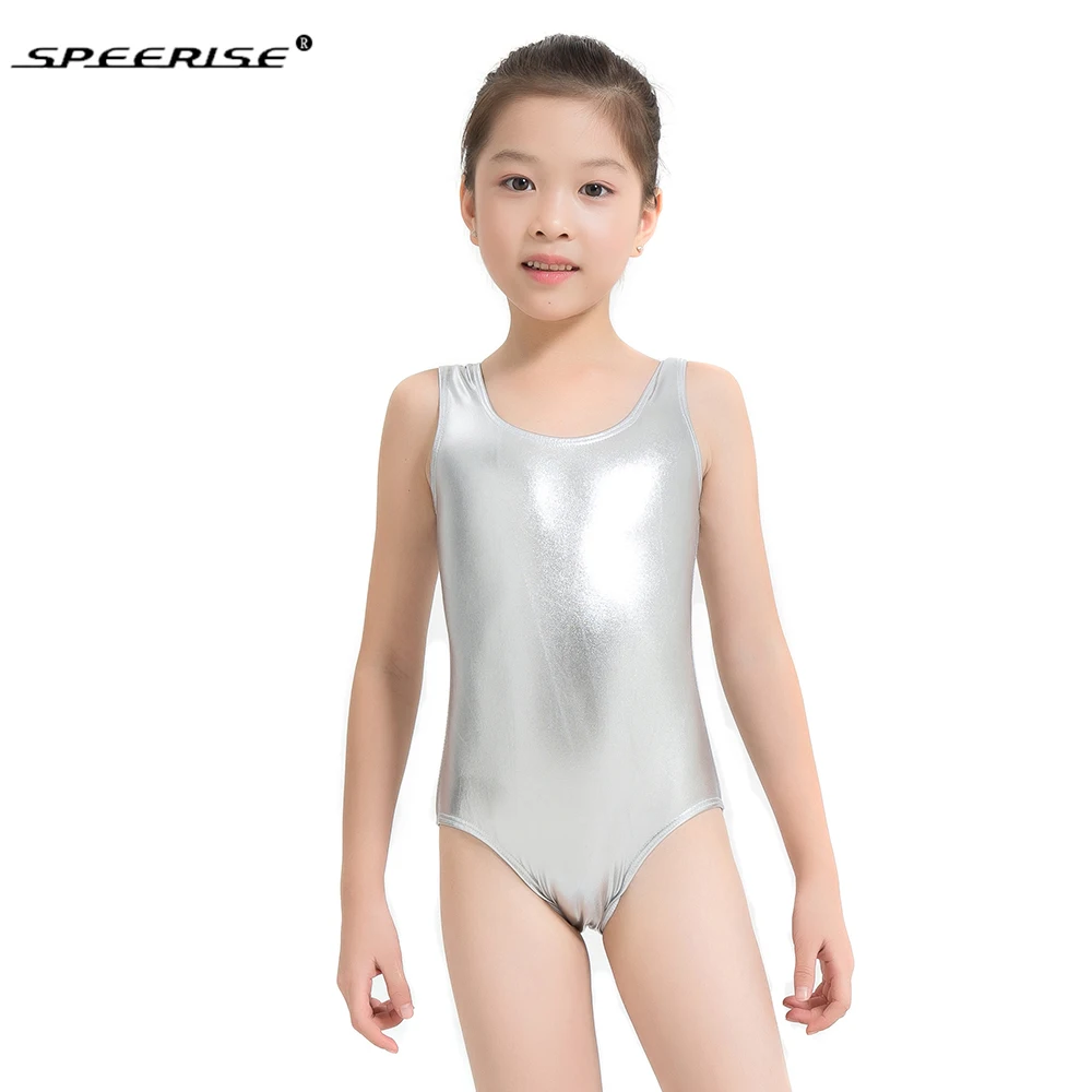 SPEERISE Girls Silver Ballet Dance Leotards Tank Children Lycra Spandex Boys DanceWear Shiny Metallic Gymnastics Suits for Kids
SPEERISE Girls Silver Ballet Dance Leotards Tank Children Lycra Spandex Boys DanceWear Shiny Metallic Gymnastics Suits for Kids