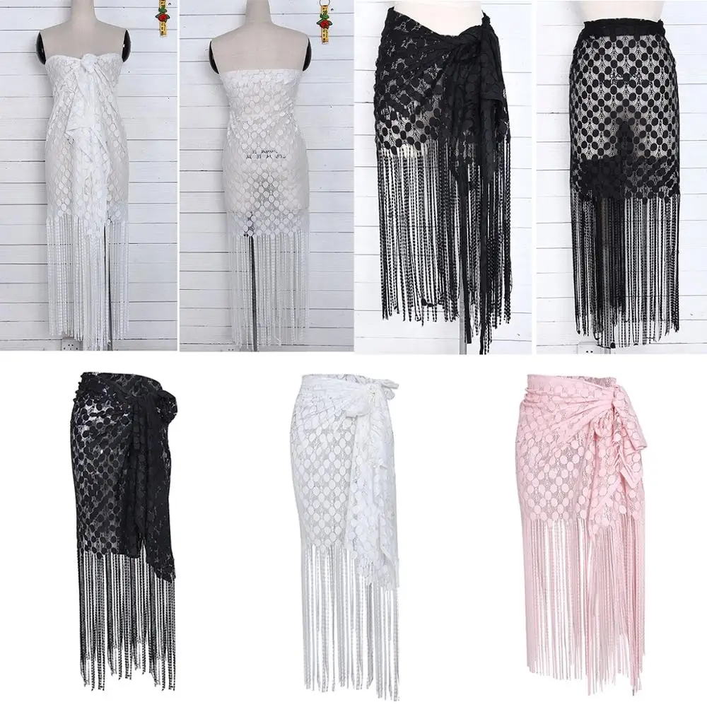 Fringed Veil Sexy Lace Beach Skirt Hollow Sunscreen Female Summer Wrap Wais Pink Black White Apricot Polyester Dot Slim
Fringed Veil Sexy Lace Beach Skirt Hollow Sunscreen Female Summer Wrap Wais Pink Black White Apricot Polyester Dot Slim