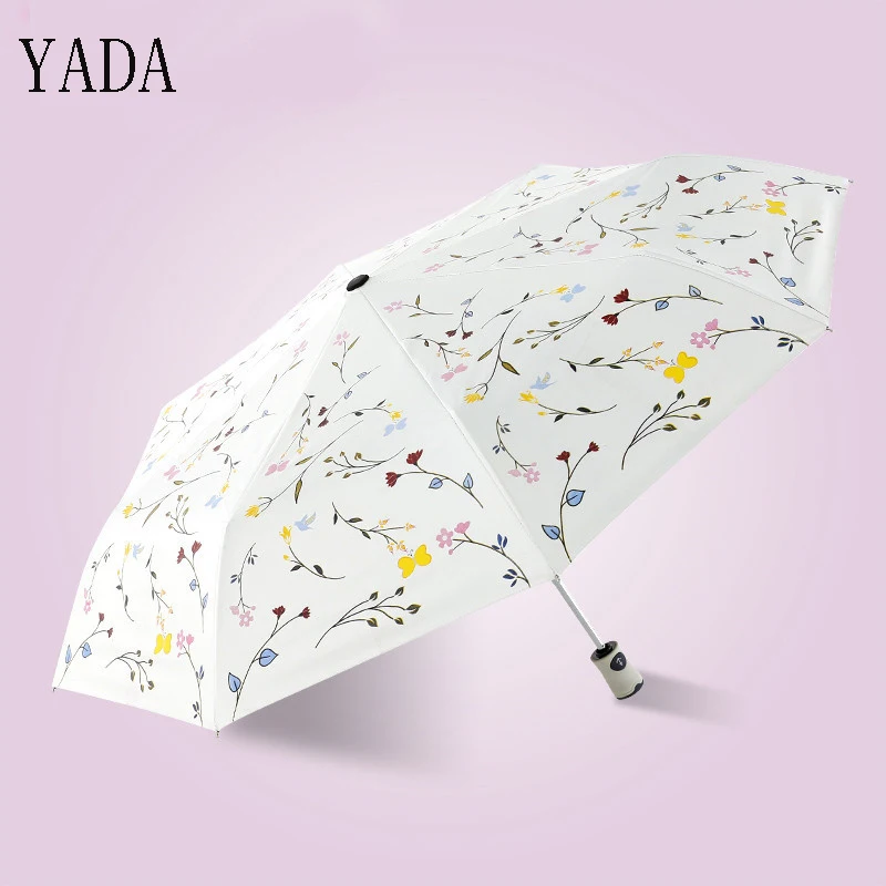YADA High Quality Brand Flower Umbrella Rain Women Automatic uv Umbrella For Womens Windproof Folding Parasols Umbrellas YS253
YADA High Quality Brand Flower Umbrella Rain Women Automatic uv Umbrella For Womens Windproof Folding Parasols Umbrellas YS253