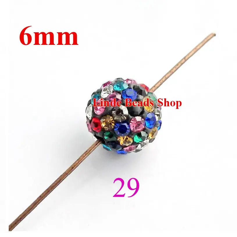 6mm Beads christmas ornaments Clay Crystal finding ball beads multi mixed colour SH06029
6mm Beads christmas ornaments Clay Crystal finding ball beads multi mixed colour SH06029